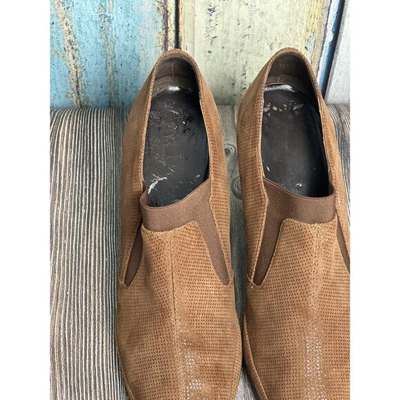 Amalfi By Rangoni Women’s Brown Suede Heels Pump Size 10M Made In Italy - Picture 14 of 16